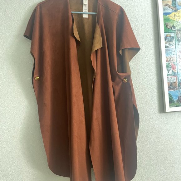 Chicos Faux Seude Cardigan OS - Picture 5 of 12